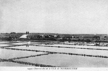 Iconographie - Charroi du sel à l'île de Noirmoutier