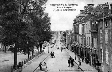 Iconographie - Rue Turgot et de la République