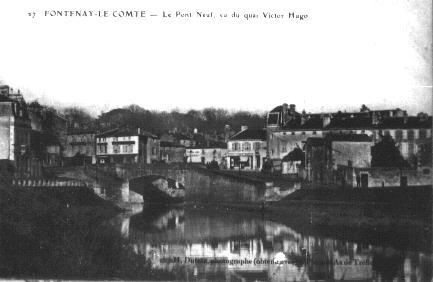 Iconographie - Le Pont Neuf vu du quai Victor Hugo