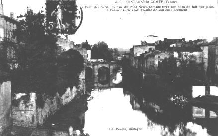 Iconographie - Le Pont des Sardines (vue du Ponts Neuf)