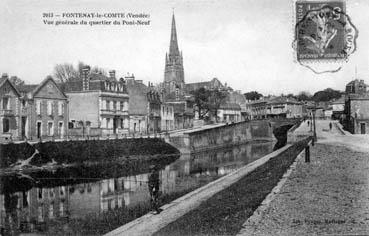 Iconographie - Vue générale du quartier du Pont Neuf