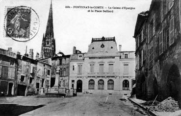 Iconographie - La Caisse d'Epargne et la place Belliard