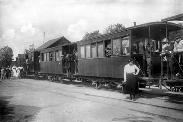 Iconographie - Train en gare de Fromentine