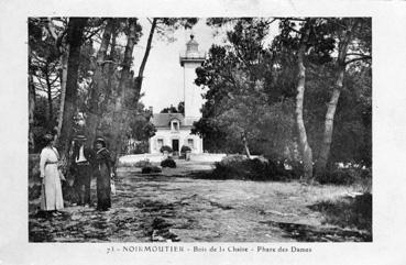 Iconographie - Bois de la Chaize - Phare des Dames