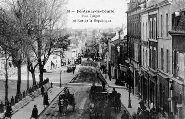 Iconographie - Rue Turgot et Rue de la République