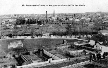 Iconographie - Vue panoramique de l'Ile des Horts