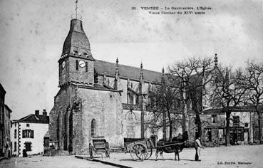 Iconographie - L'église - Vieux clocher du XIVe siècle