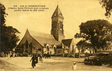 Iconographie - L'église SaintPhilibert dont certaines parties datent du XIIe siècle