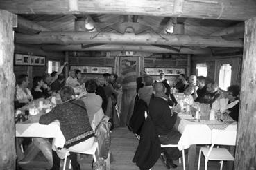 Iconographie - Grandes-Piles - Musée du bûcheron - Repas des membres d'Arexcpo