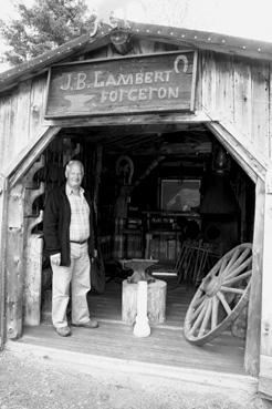 Iconographie - Grandes-Piles - Musée du bûcheron - La forge Lambert