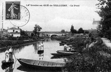 Iconographie - La Vendée au Gué-de-Velluire - Le pont