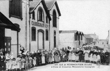 Iconographie - L'usine de conserve alimentaire Cassegrain