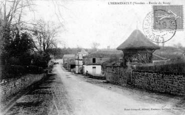 Iconographie - Entrée du bourg