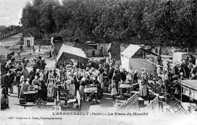 Iconographie - La place du Marché