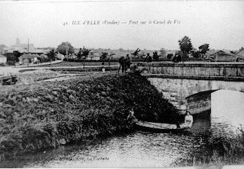 Iconographie - Pont sur la canal de Vix