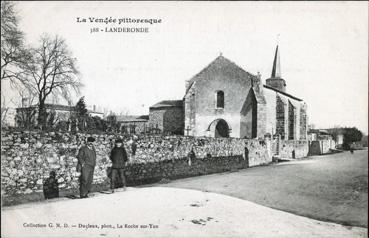 Iconographie - L'église et le cimetière