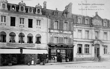 Iconographie - Le Café de Bordeaux et la Poste
