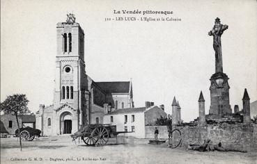 Iconographie - L'église et le calvaire