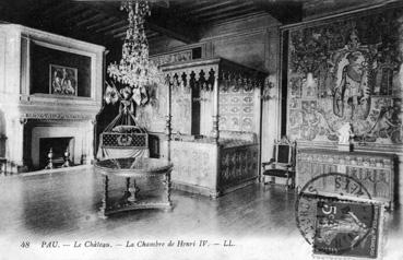 Iconographie - La chambre de Henri IV