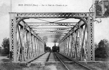 Iconographie - Sur le pont de chemin de fer