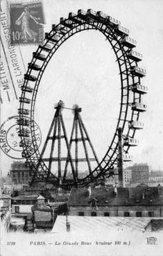 Iconographie - La grande roue (hauteur 100m)