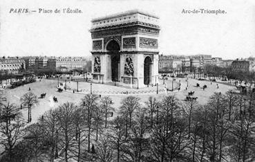 Iconographie - Place de l'Etoile - Arc de Triomphe
