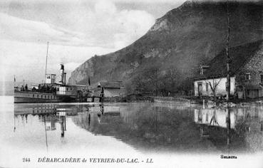 Iconographie - Débarcadère de Veyrier-du-Lac