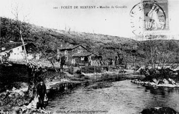 Iconographie - Forêt de Mervent - Moulin de Gourdin