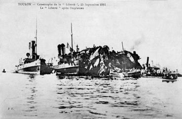 Iconographie - Catastrophe de la "Liberté, le 25 septembre 1911