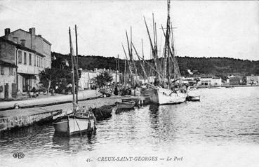 Iconographie - Creux Saint-Georges - Le port