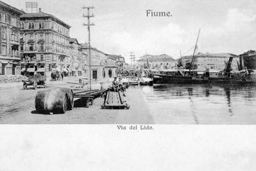 Iconographie - Fiume - Via del Lido