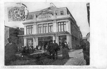 Iconographie - Grands magasin des Nouvelles Galeries inauguré le 30 juin 1906