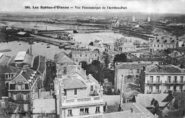 Iconographie - Vue panoramique de l'arrière-port