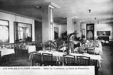 Iconographie - Hôtel du Commerce - La salle de restaurant