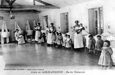 Iconographie - Crèche des Sables d'Olonne - Rue de la Tannerie