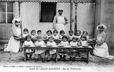 Iconographie - Crèche des Sables d'Olonne - Rue de la Tannerie