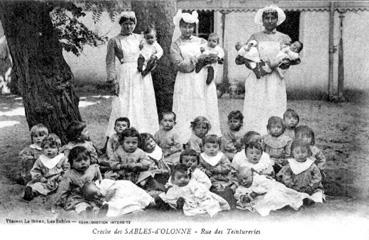 Iconographie - Crèche des Sables d'Olonne - Rue de la Tannerie