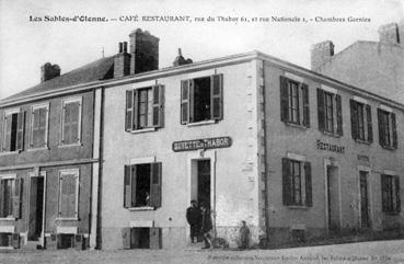 Iconographie - Café-restaurant, rue du Thabor 61, et rue Nationale, 1 - Chambres garnies
