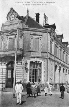 Iconographie - Postes et Télégraphe - Costume du policeman sablais