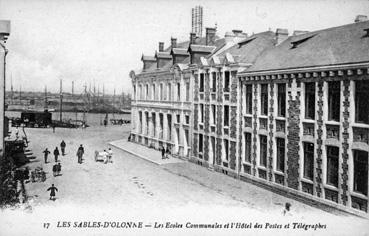 Iconographie - Les écoles communales et l'hôtel des Postes et Télégraphe