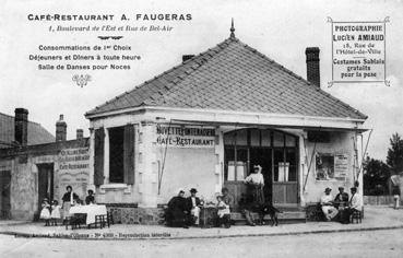 Iconographie - Café-restaurant A. Faugeras