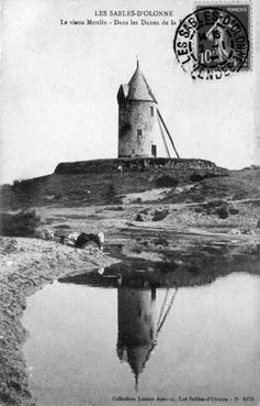 Iconographie - Le vieux moulin - Dans les dunes de la Rudelière