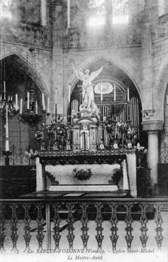 Iconographie - Eglise Saint-Michel - Le maître-autel