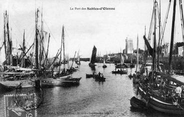 Iconographie - Le port des Sables-d'Olonne