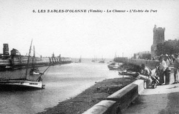 Iconographie - La Chaume - L'entrée du port