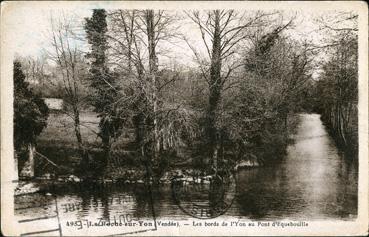 Iconographie - Les bords de l'Yon au pont d'Equebouille