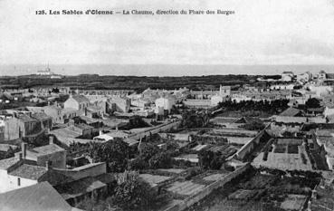 Iconographie - La Chaume, direction du phare des Barges