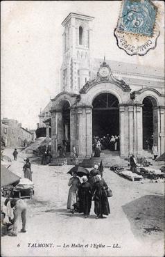 Iconographie - Les halles et l'église