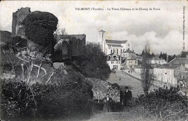 Iconographie - Le vieux château et le champ de foire