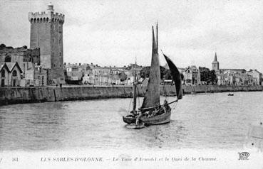 Iconographie - La tour d'Arundel et le quai de la Chaume